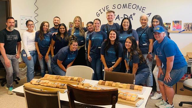 UMB volunteers at SMILE